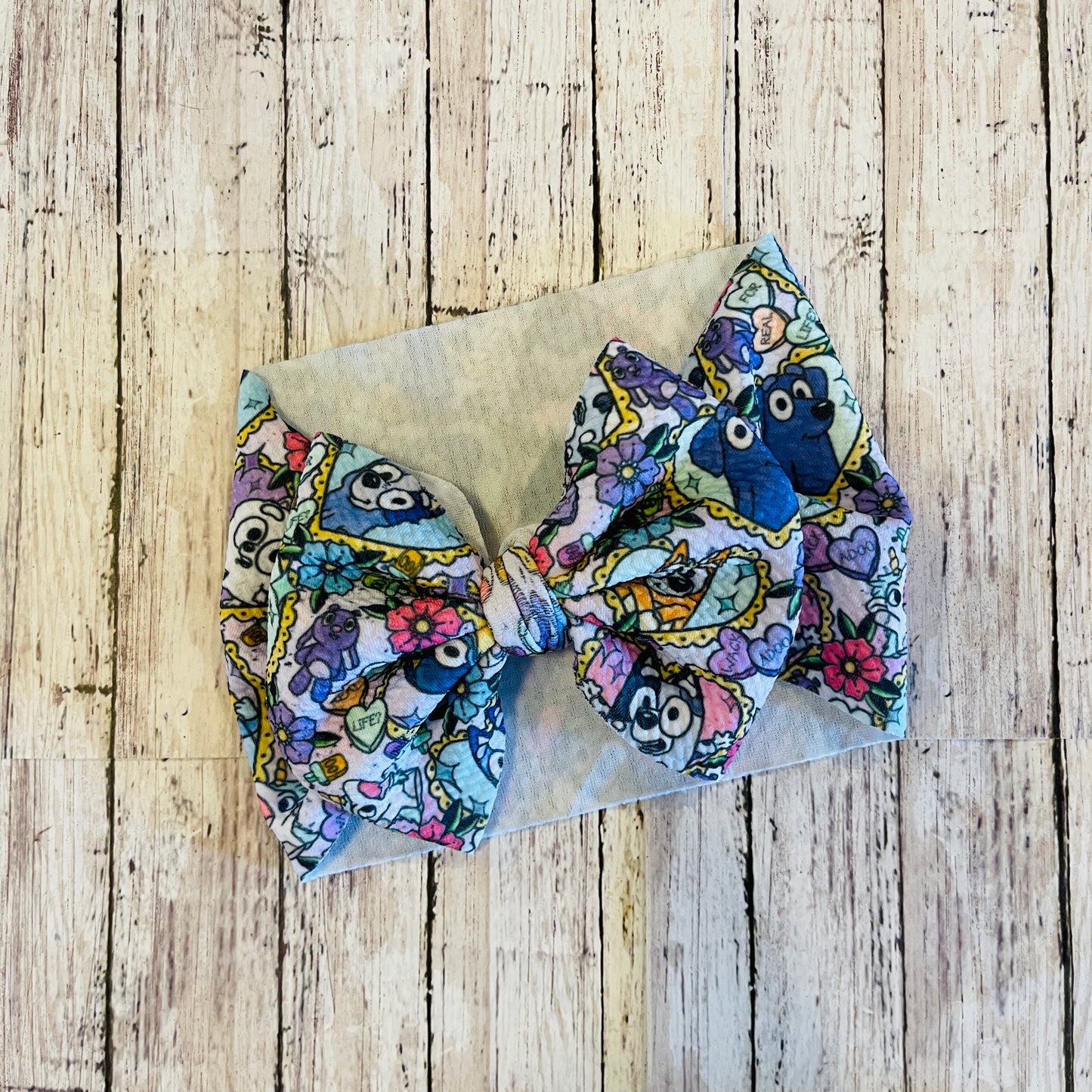 Baby Girl Bows - Bluey & Friends
