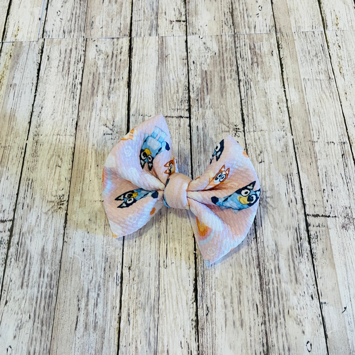 Baby Girl Bows - Bluey & Bingo