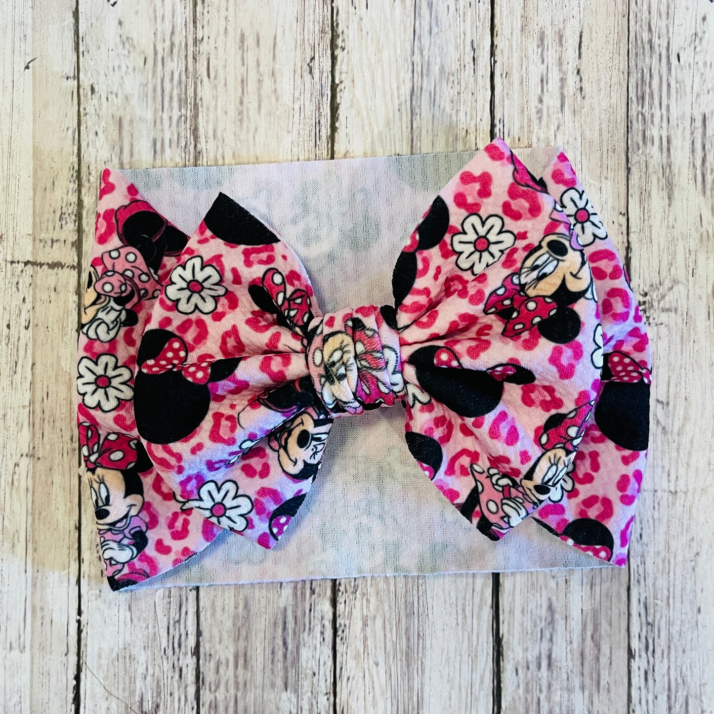 Baby Girl Bows - Minnie Mouse