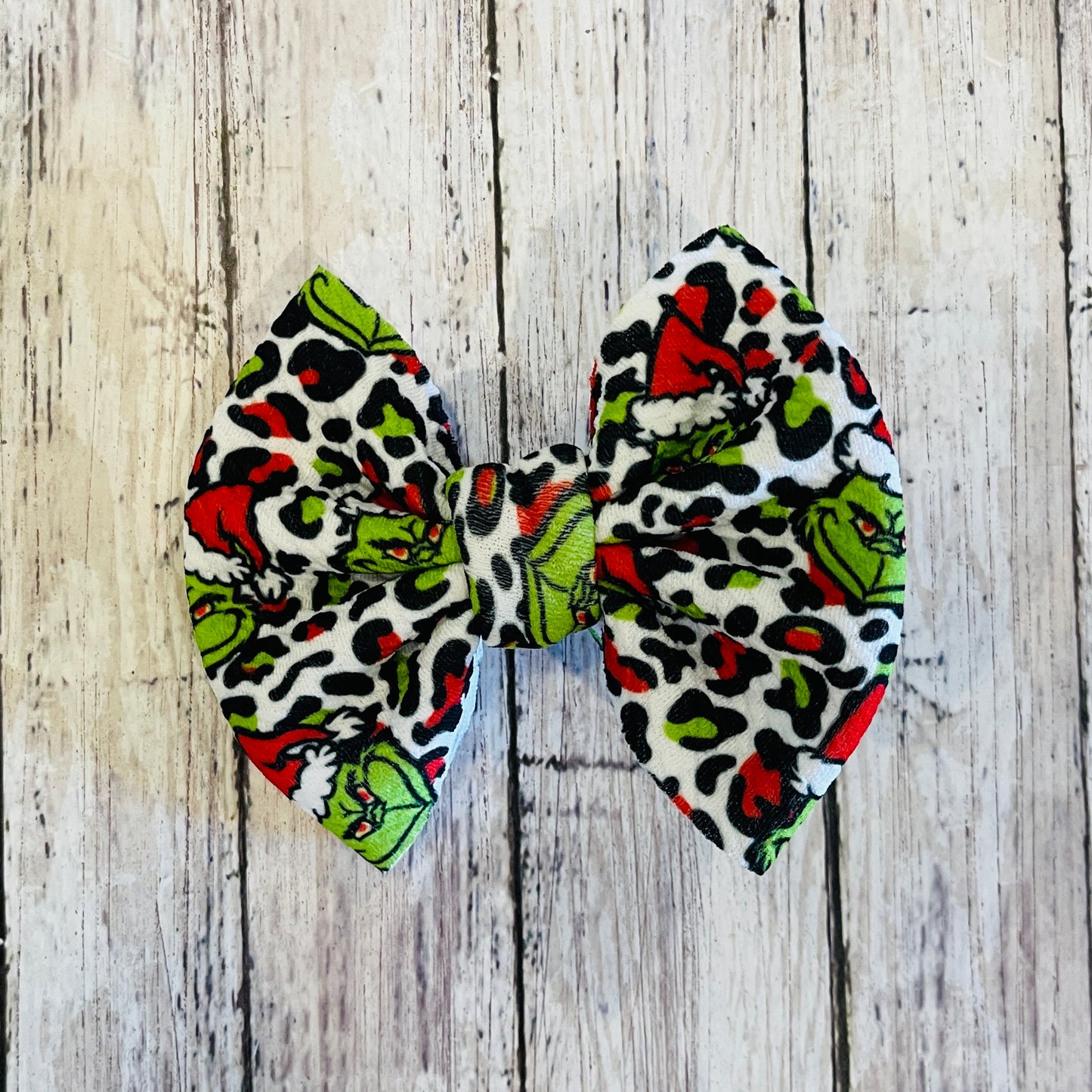 Baby Girl Bows - Grinch