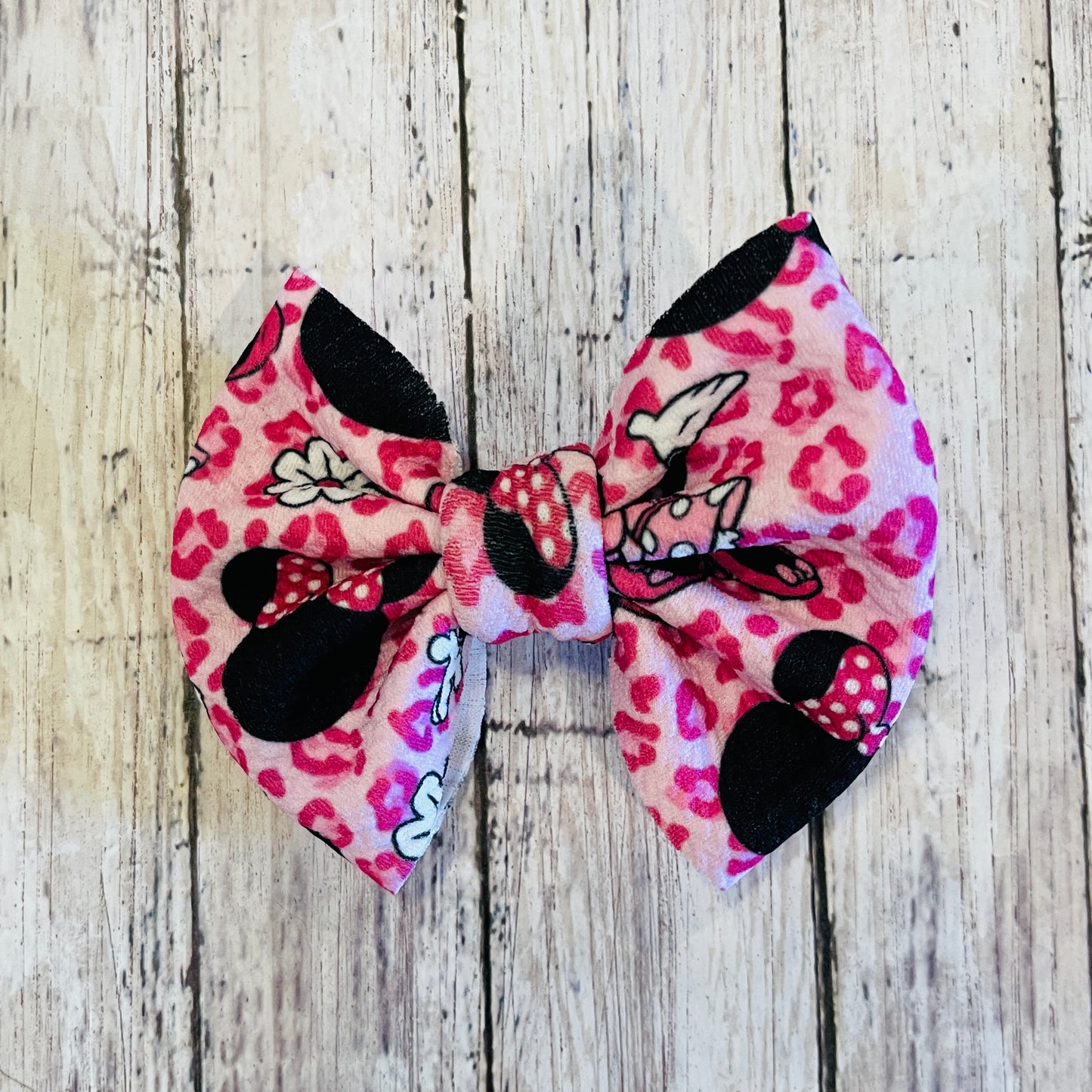 Baby Girl Bows - Minnie Mouse