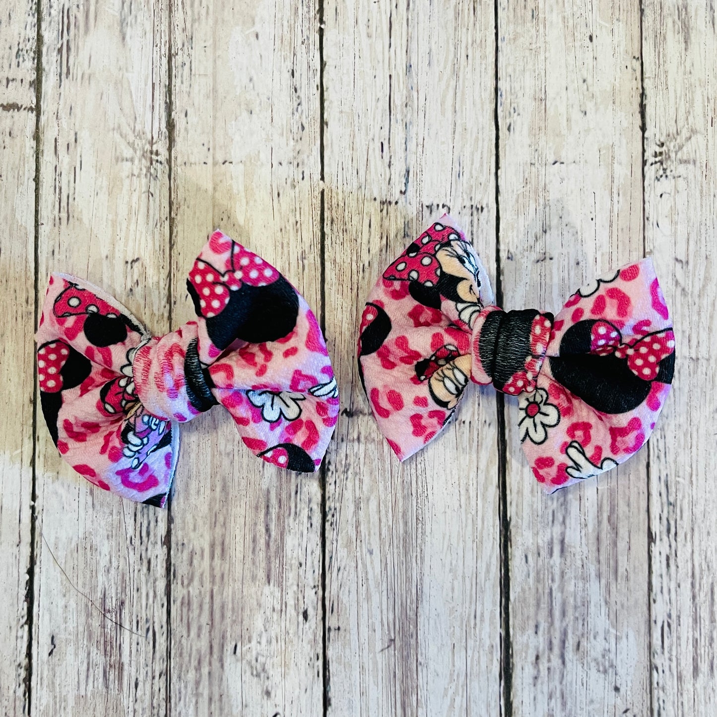 Baby Girl Bows - Minnie Mouse