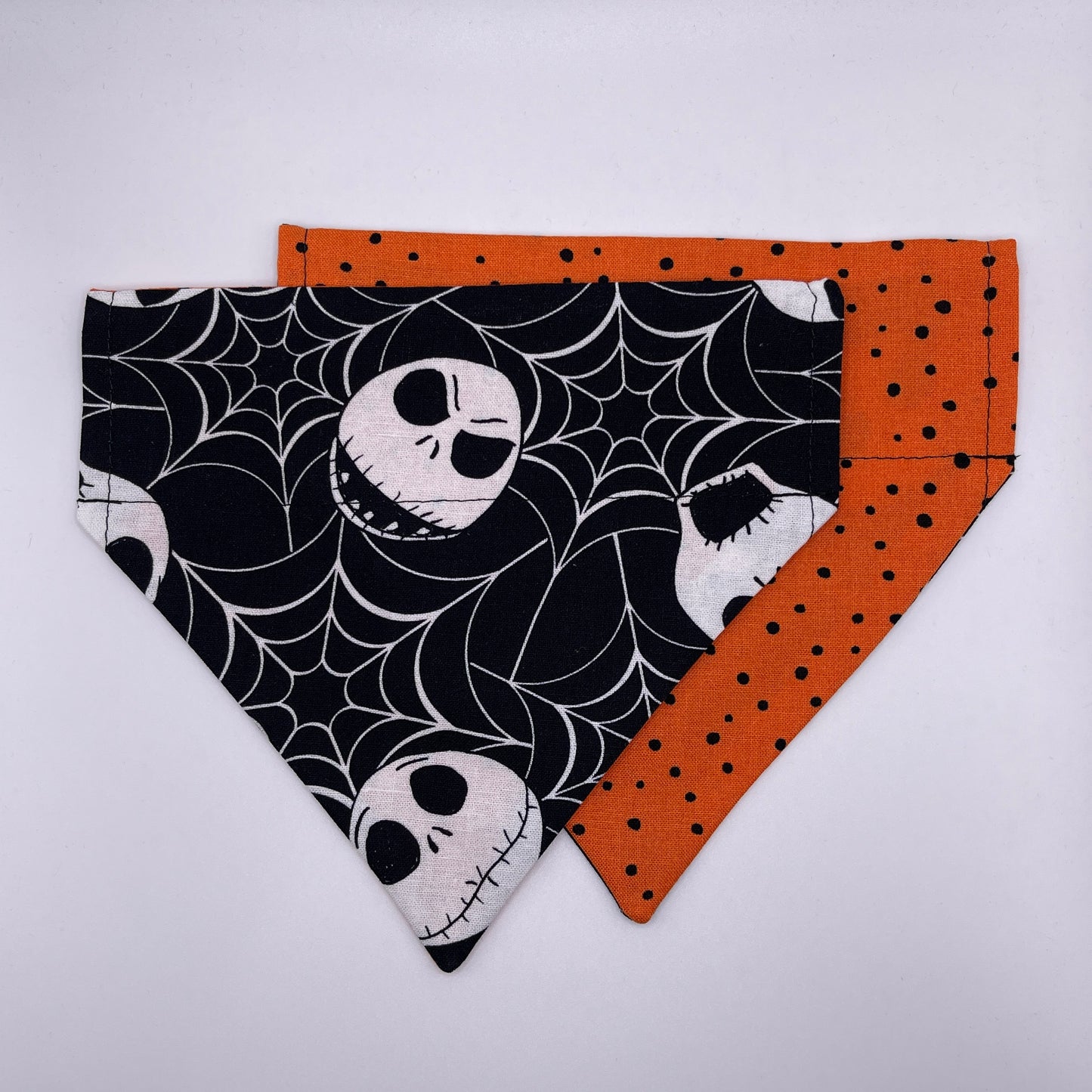 Pumpkin King & Spider Webs Bandana