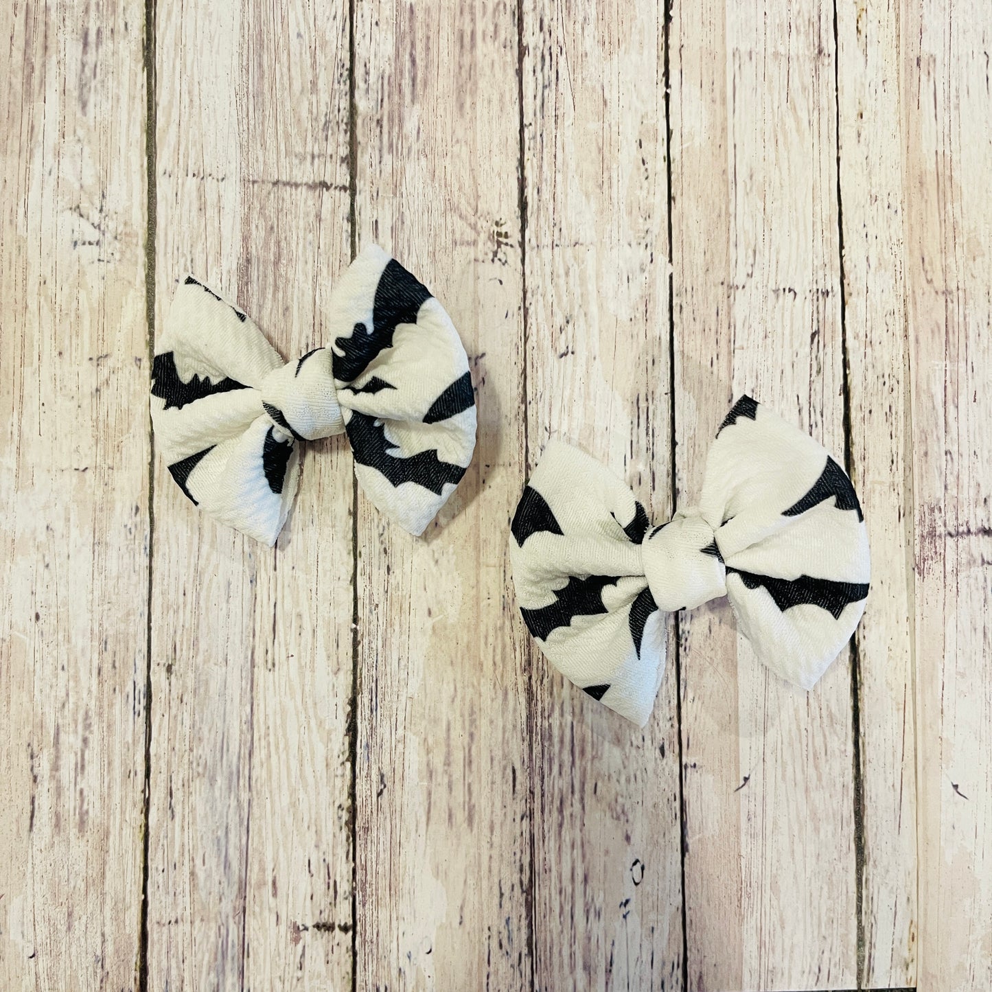 Baby Girl Bows - Bats