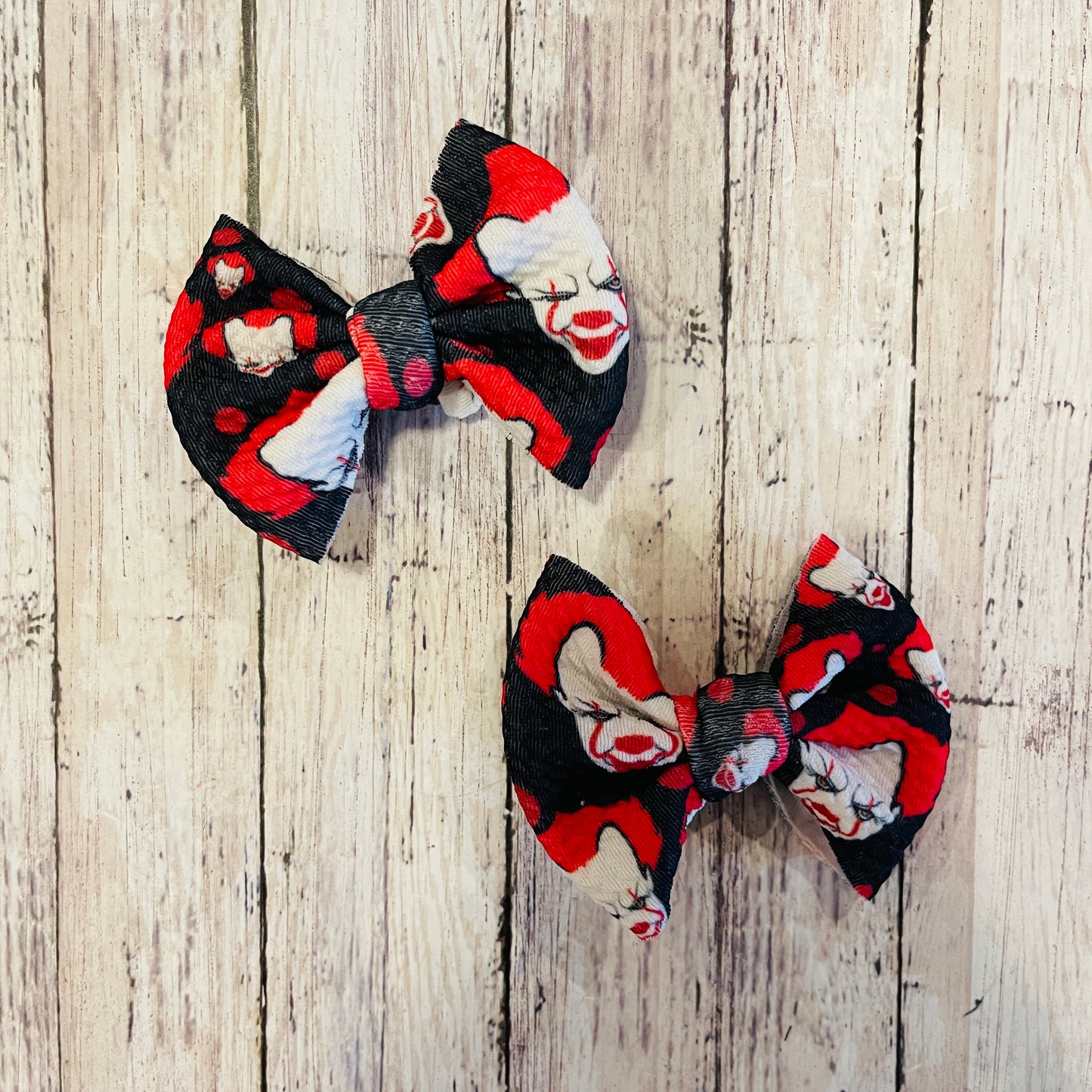Baby Girl Bows - Pennywise Clown