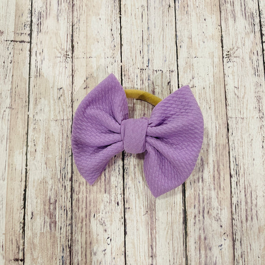 Baby Girl Bows - Lavender