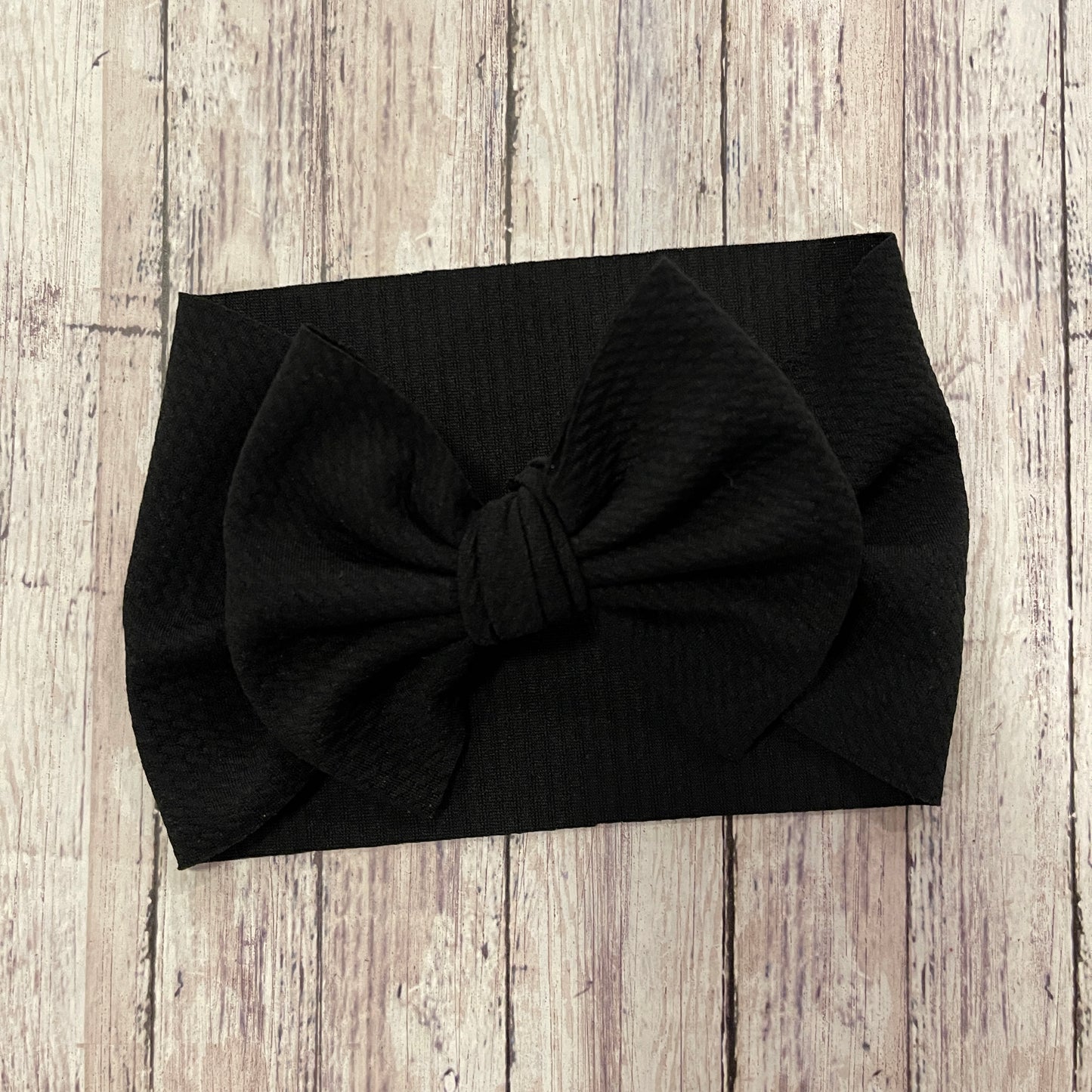 Baby Girl Bows - Black