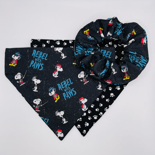 Rebel with Paws Snoopy Bandana