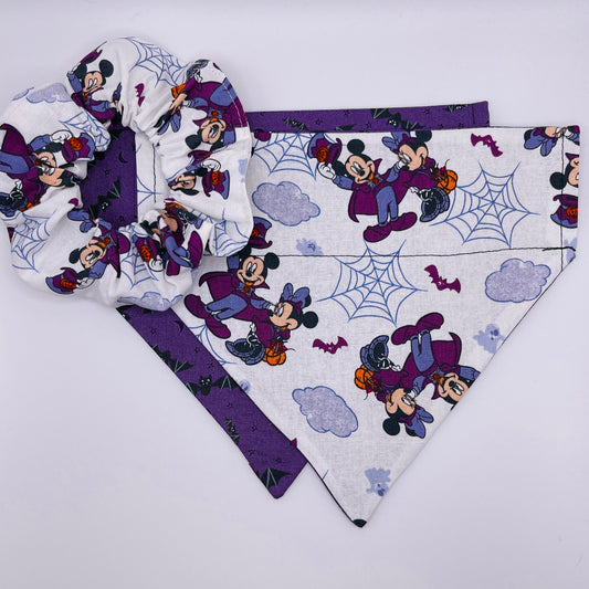 Halloween Mickey & Minnie Bandana