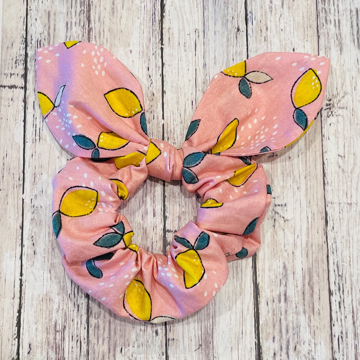 Pink Lemonade Scrunchies