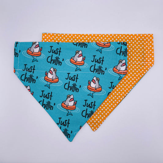 Just Chillin' Shark Bandana