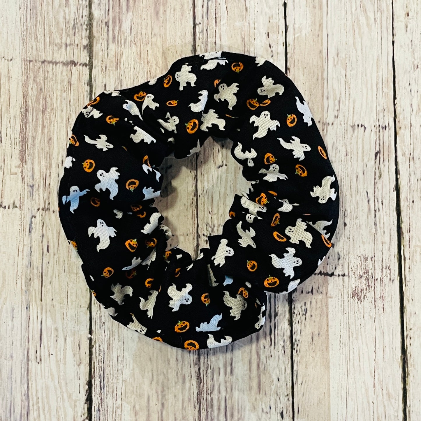 Pumpkins  & Ghosts Scrunchies