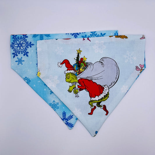 Whoville & Snow Flakes Bandana