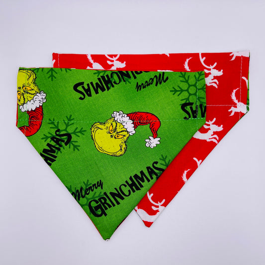 Merry Grinchmas Green Bandana