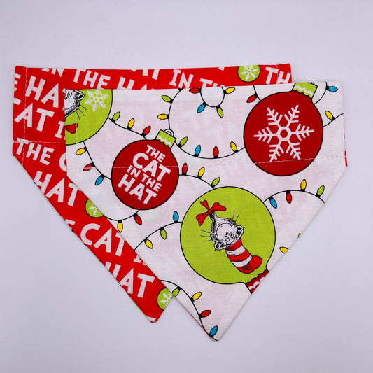 Cat in The Hat Christmas Bandana