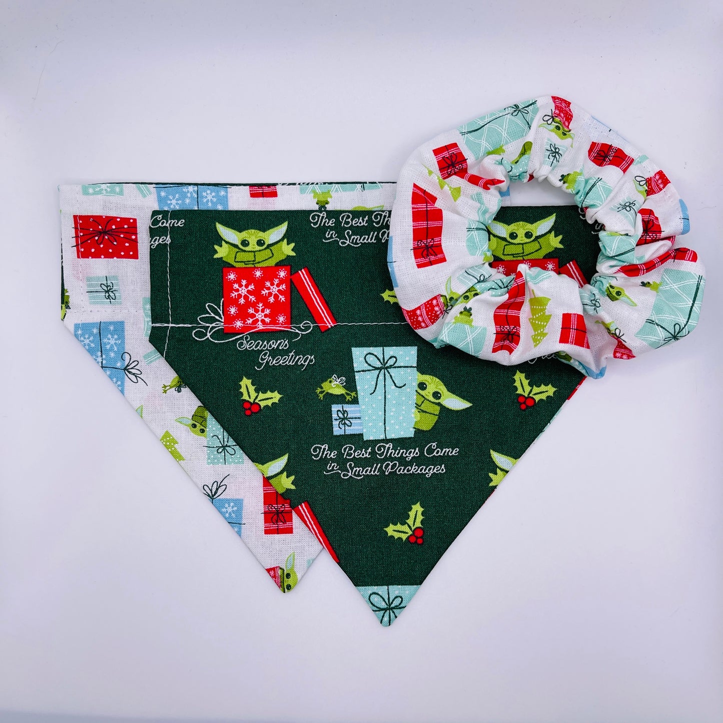 Christmas Grogu Bandana