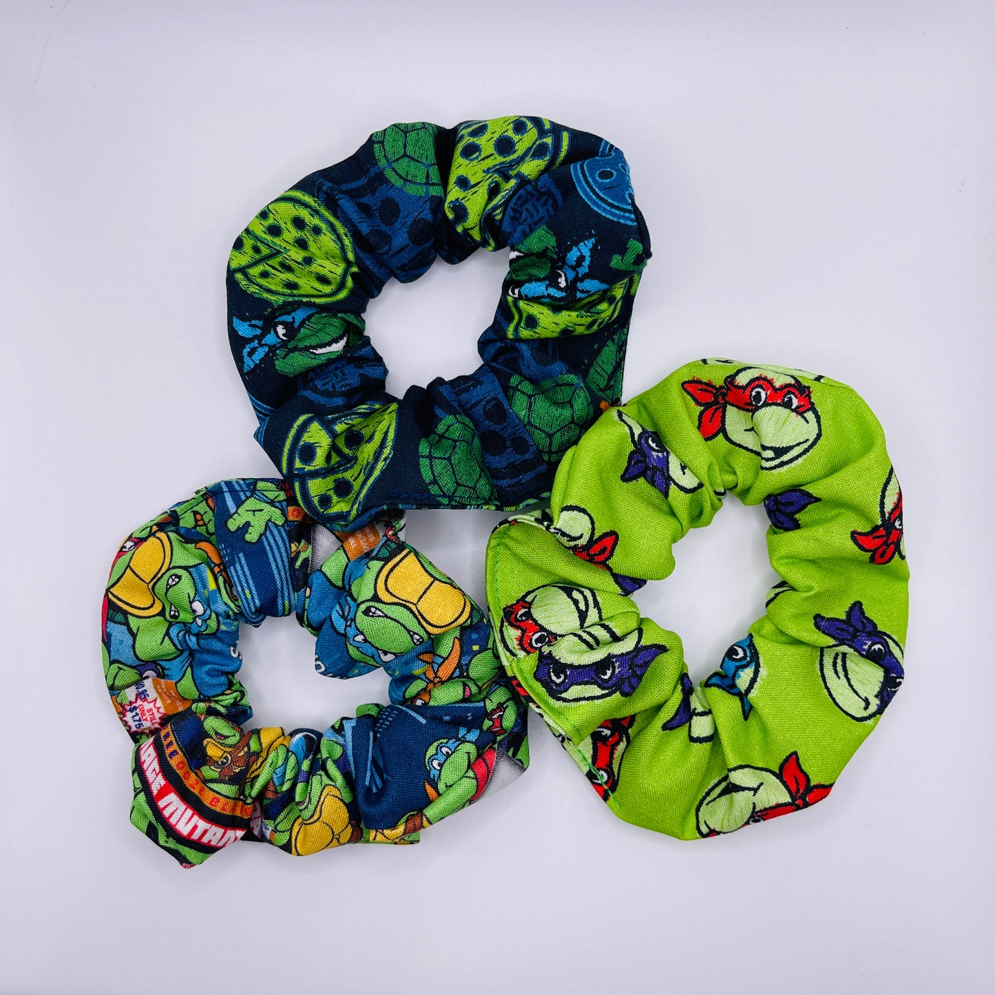 Teenage Mutant Ninja Turtle Scrunchies!