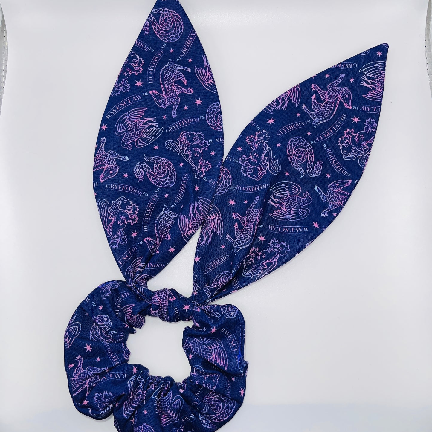 Purple Harry Potter Houses Tie Scrunchies