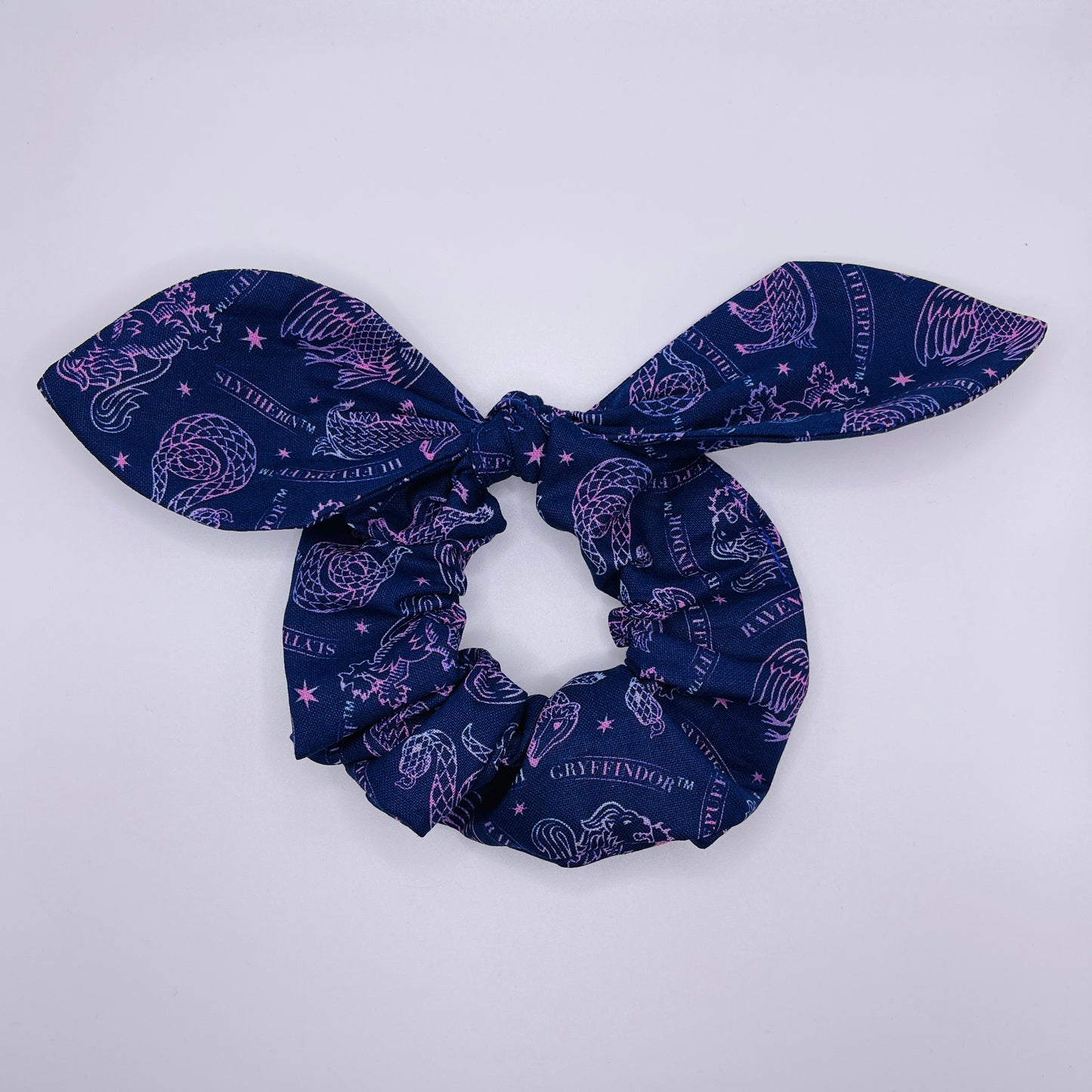 Purple Harry Potter Houses Tie Scrunchies