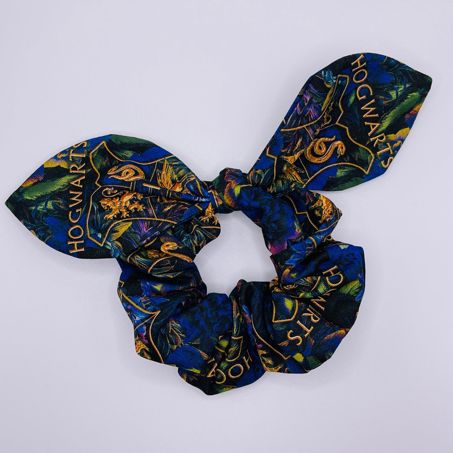 Floral Harry Potter Tie Scrunchies