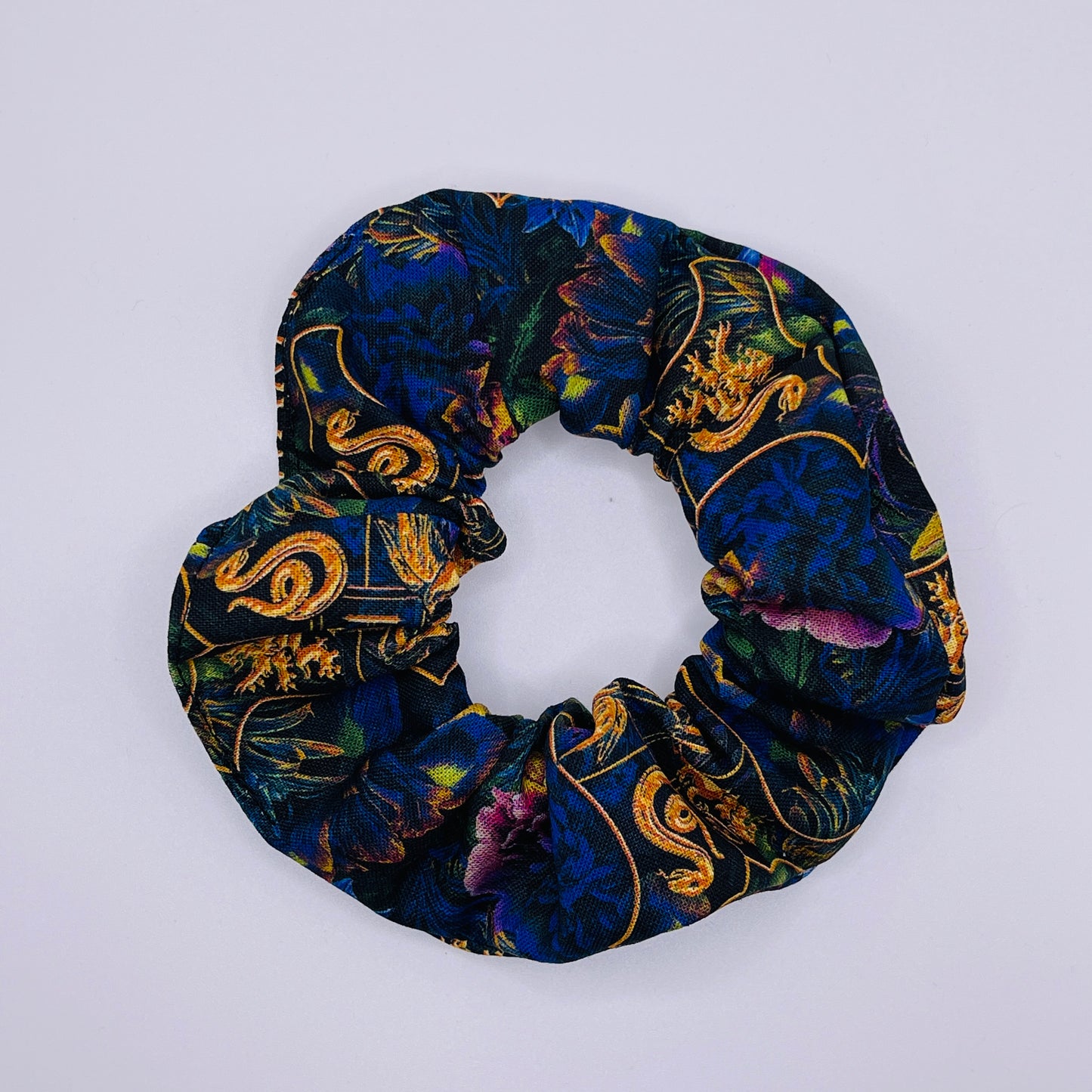 Floral Harry Potter Tie Scrunchies