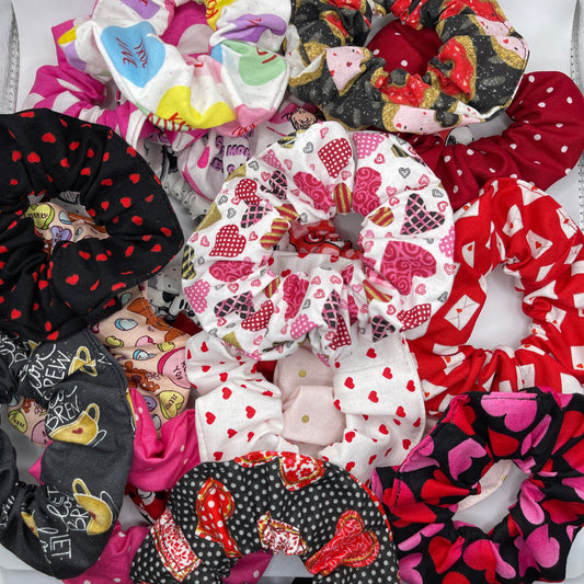 Valentine's Day Scrunchies!