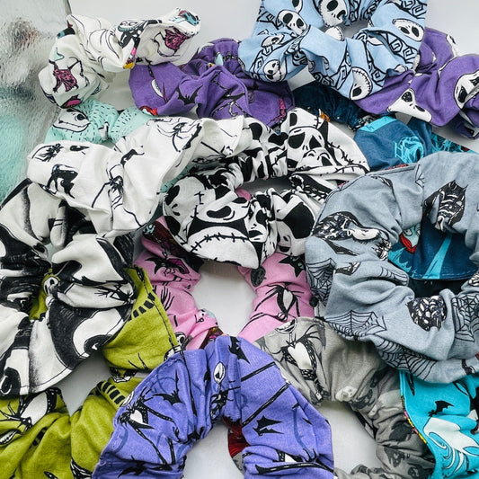 Nightmare Before Christmas Scrunchies