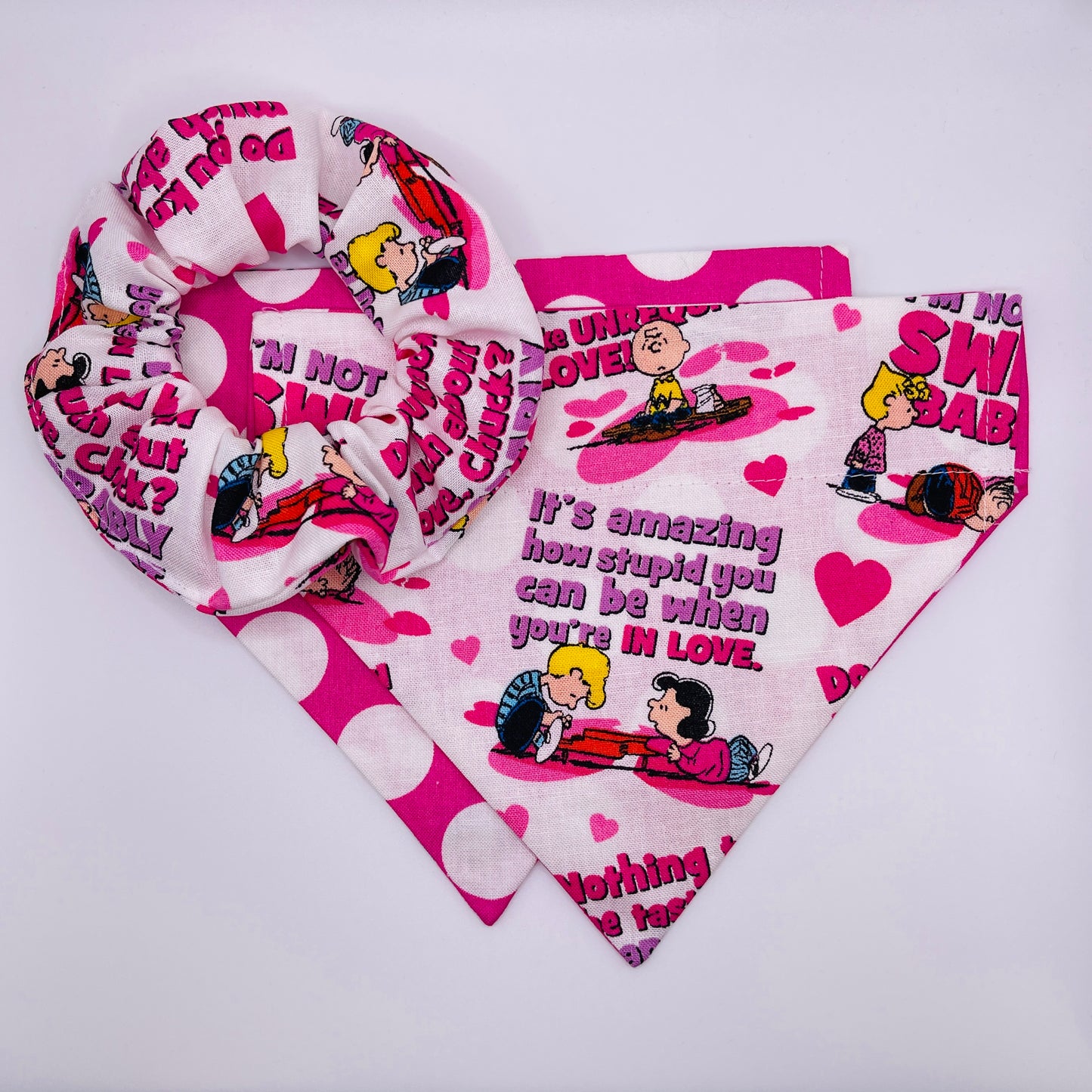 Charlie Brown Valentine's Bandana