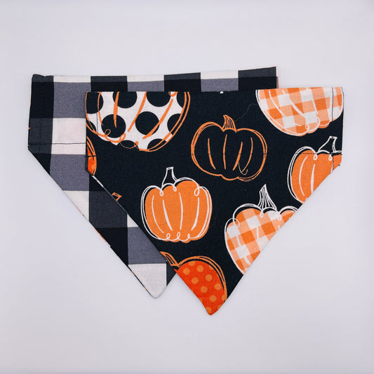 Fall Pumpkin Bandana