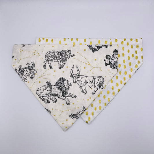 Constellations Zodiac Bandana