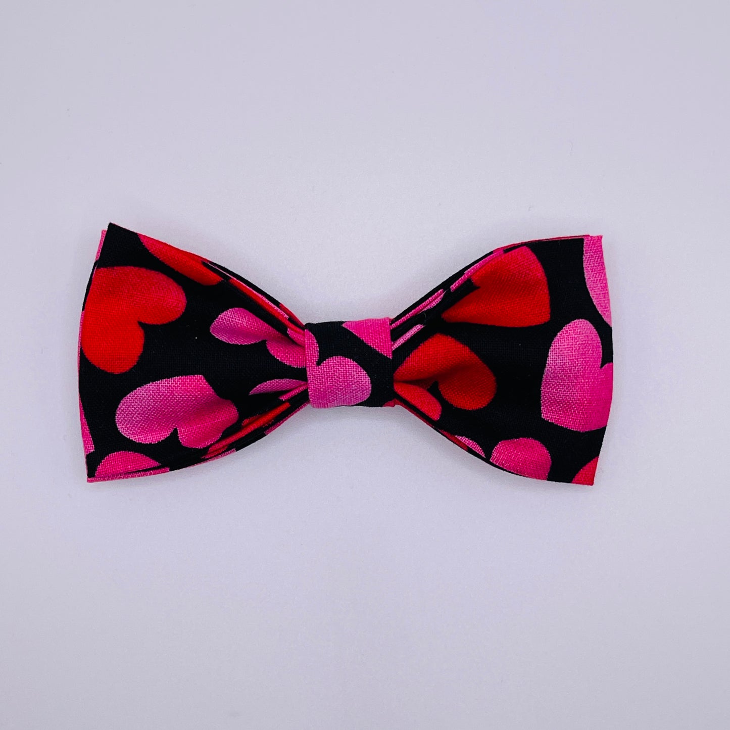 Valentine's Hearts Bow Tie