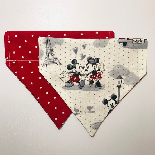 Minnie and Mickey Mouse Love Bandana