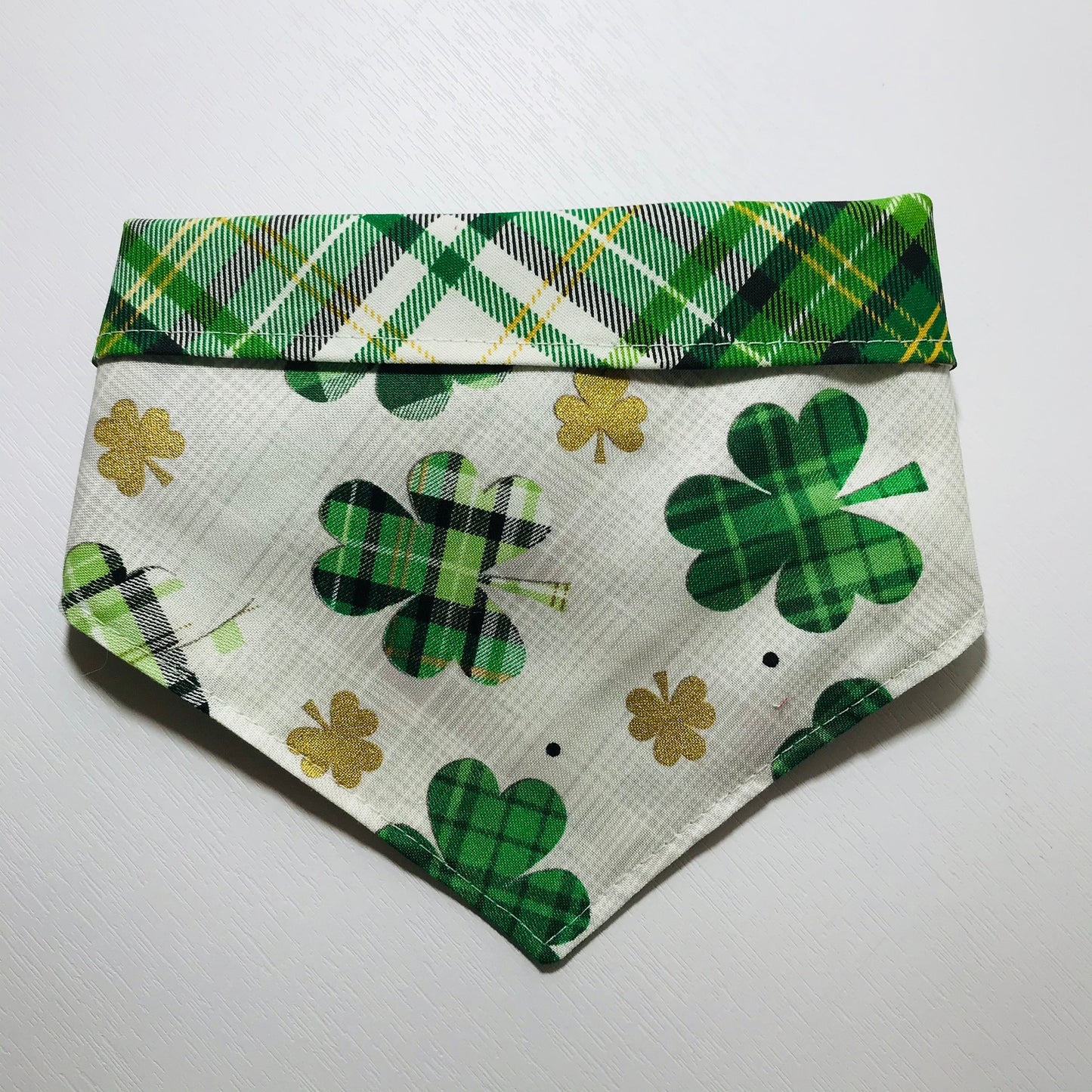 St Patricks Day Tie & Snap Bandana