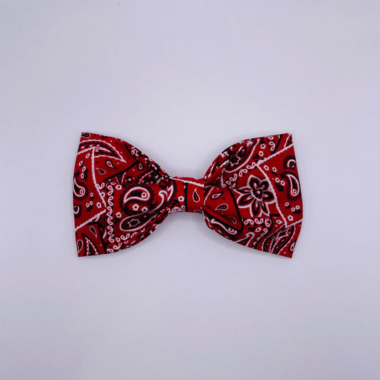 Western Paisley Bow Tie